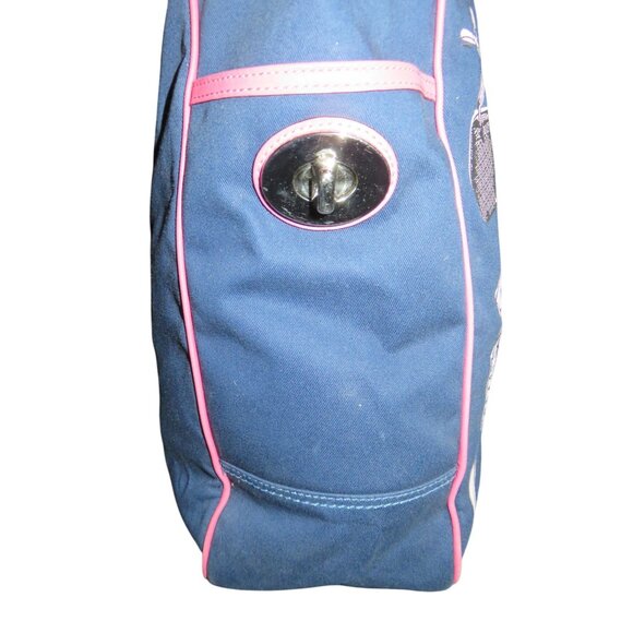 Coach 2008 Limited Edition Bonnie Cashin Navy Canvas Tote - Picture 3 of 11